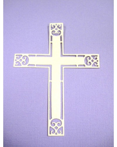 5 Cruces troqueladas en cartulina 216 gr