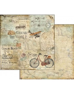 Colección papeles stamperia Around the world
