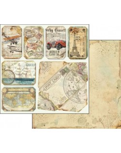 Colección papeles stamperia Around the world