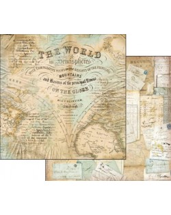 Colección papeles stamperia Around the world