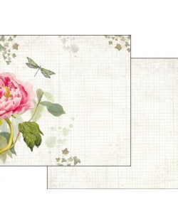 Colección papeles stamperia Letters & Flowers