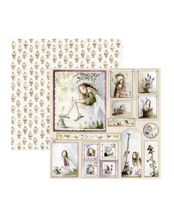 Colección otro año magico "el altillo de los duendes" meses del año (12 papeles) 