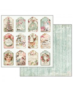 Colección Sweet Christmas (12”x12”) Stamperia SBBL36