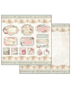 Colección Sweet Christmas (12”x12”) Stamperia SBBL36