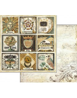 Colección Alchemy (12”x12”) Stamperia SBBL34