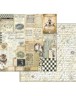 Colección Alchemy (12”x12”) Stamperia SBBL34