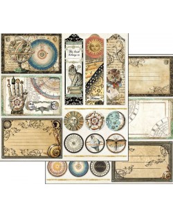 Colección Alchemy (12”x12”) Stamperia SBBL34