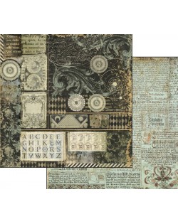 Colección Alchemy (12”x12”) Stamperia SBBL34