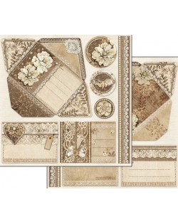 Colección Old Lace (12”x12”) Stamperia SBBL32