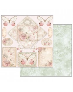 Colección papeles stamperia Shabby Rose