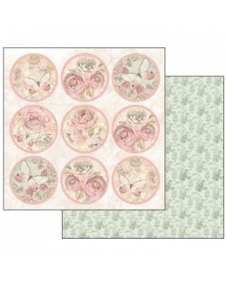 Colección papeles stamperia Shabby Rose