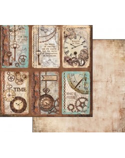 Colección Clockwise (12”x12”) Stamperia SBBL39