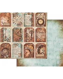 Colección Clockwise (12”x12”) Stamperia SBBL39
