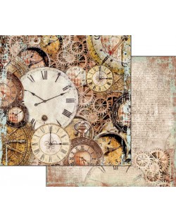 Colección Clockwise (12”x12”) Stamperia SBBL39