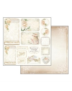 Colección Ceremony (12”x12”) Stamperia SBBL42