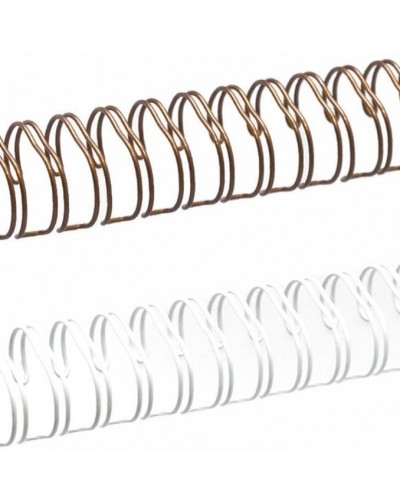 6 Anillas Wire-O 1-1/4"  (Compatibles Cinch y Zutter)