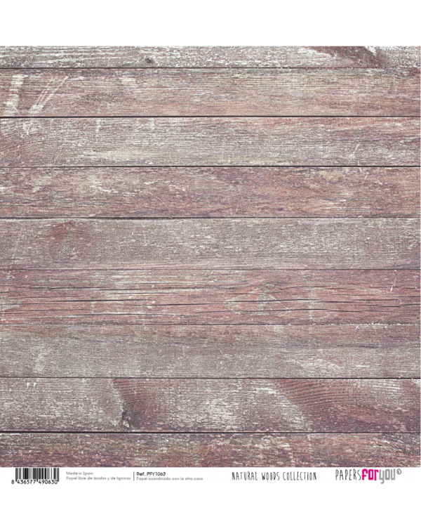 6 Papeles natural woods PFY1063