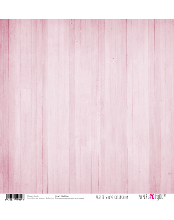 6 Papeles pastel woods PFY1054