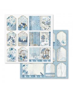 Colección Blue Land 12x12" Stamperia SBBL47