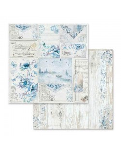 Colección Blue Land 12x12" Stamperia SBBL47