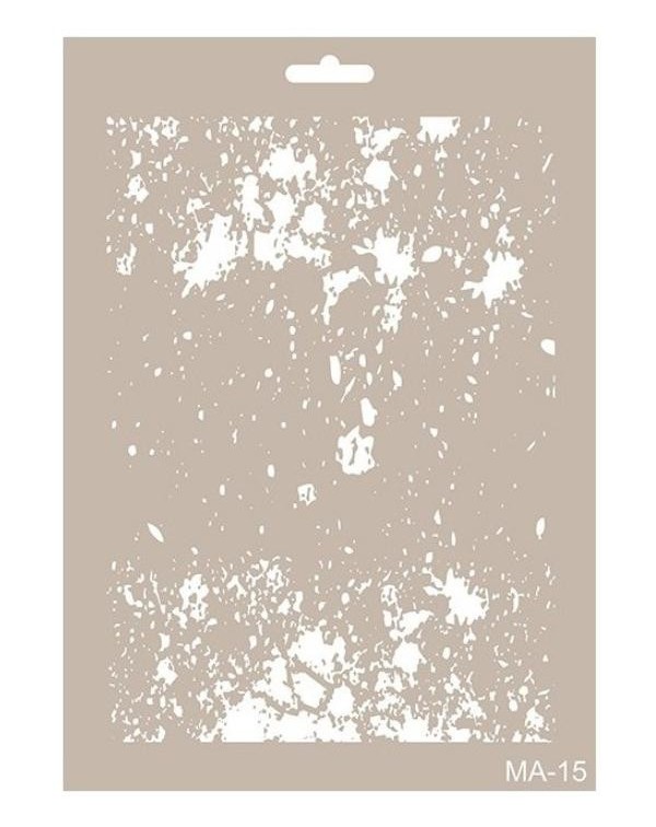 STENCIL MIX-MEDIA CADENCE 