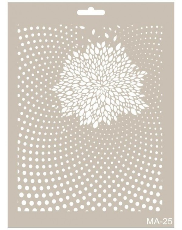 STENCIL MIX-MEDIA CADENCE 