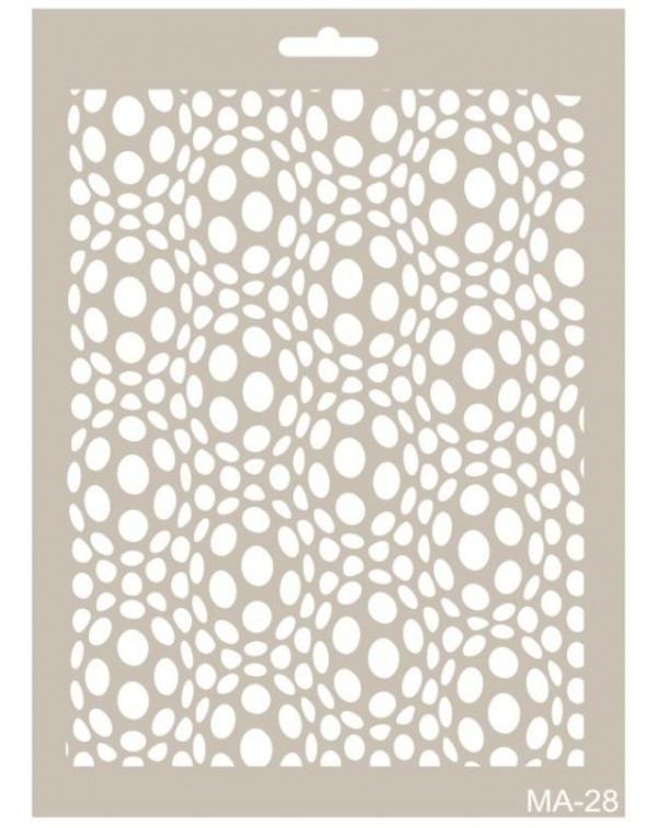 STENCIL MIX-MEDIA CADENCE 