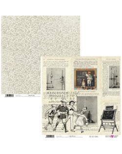 Colección 12 papeles " The old school "