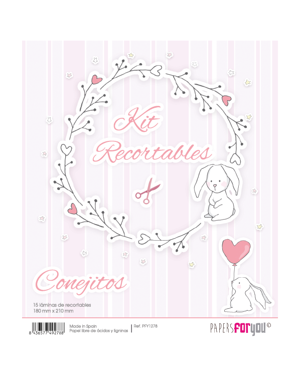 KIT RECORTABLES CONEJITOS