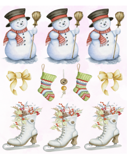 KIT RECORTABLES NAVIDAD