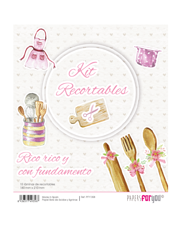 KIT RECORTABLES RICO RICO Y CON FUNDAMENTO