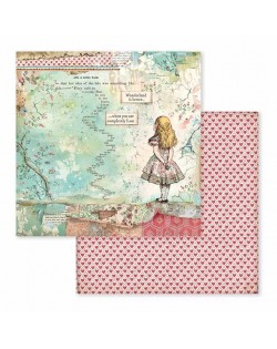 Colección Alice 12x12" stamperia SBBL52