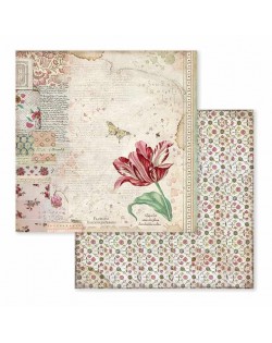 Colección Spring Botanic 12x12" stamperia SBBL50