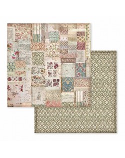 Colección Spring Botanic 12x12" stamperia SBBL50