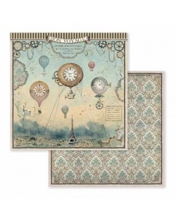 Colección Voyages Fantastiques 12x12" stamperia SBBL53