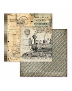 Colección Voyages Fantastiques 12x12" stamperia SBBL53
