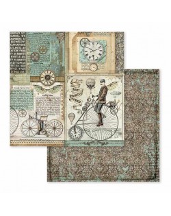 Colección Voyages Fantastiques 12x12" stamperia SBBL53