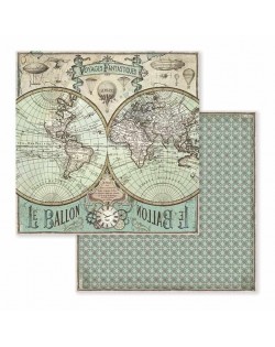 Colección Voyages Fantastiques 12x12" stamperia SBBL53
