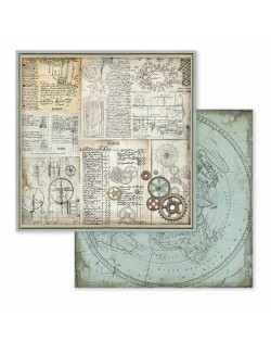 Colección Voyages Fantastiques 12x12" stamperia SBBL53
