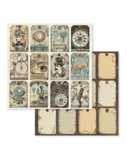 Colección Voyages Fantastiques 12x12" stamperia SBBL53