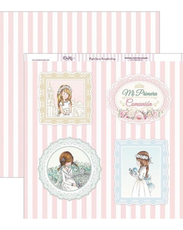 Papel doble cara comunion DAYKA SCP294