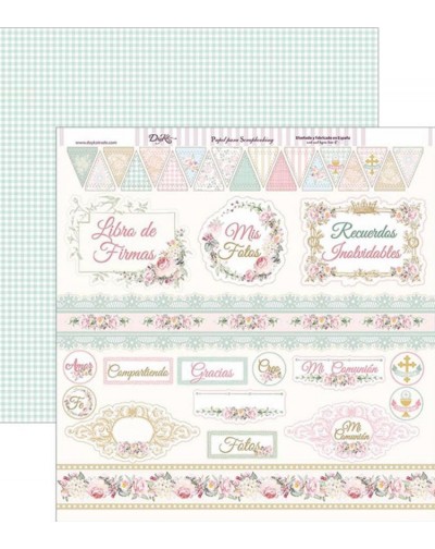 Papel doble cara comunion DAYKA SCP298