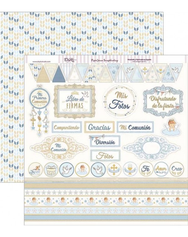 Papel doble cara comunion DAYKA SCP311