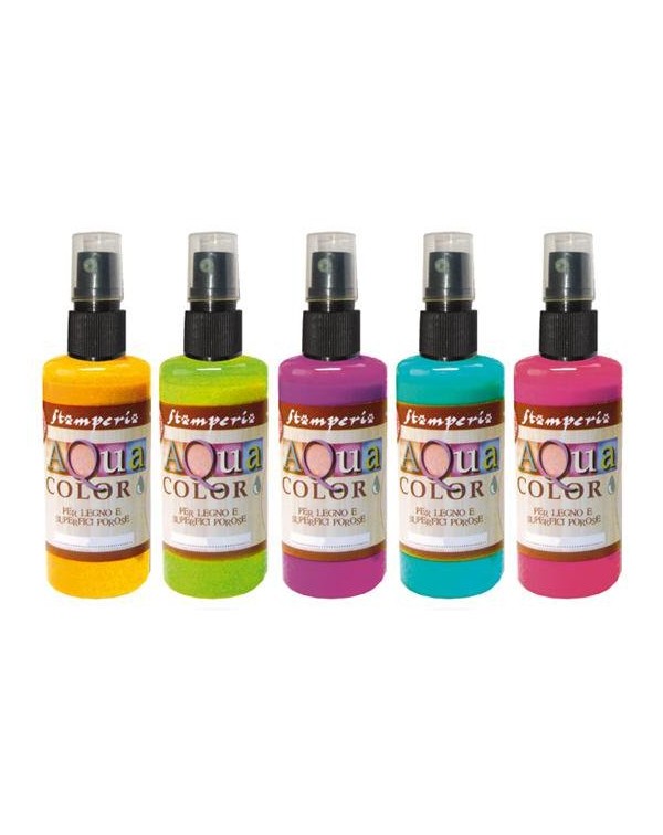 Aquacolor Spray colores vibrantes