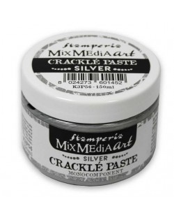 Crackle Paste monocomponente PLATA 150 ml.