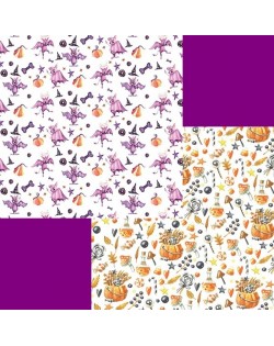 COLECCION HOCUS POCUS 6 PAPELES SCRAP