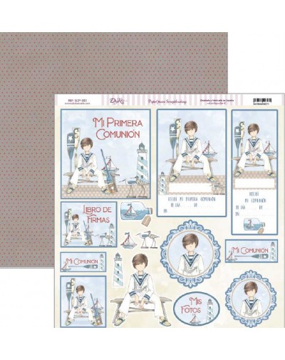 Papel doble cara comunion DAYKA 383